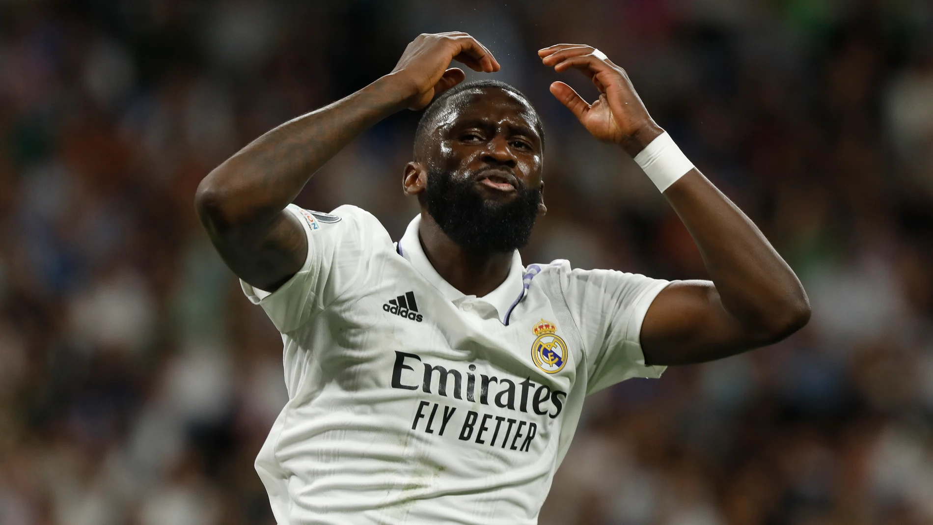Rüdiger, defensa del Real Madrid