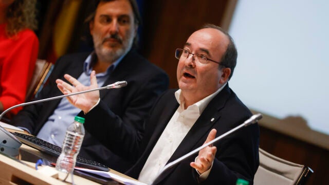 El ministro de Cultura, Miquel Iceta