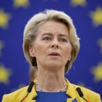 La presidenta de la Comisión Europea, Ursula von der Leyen