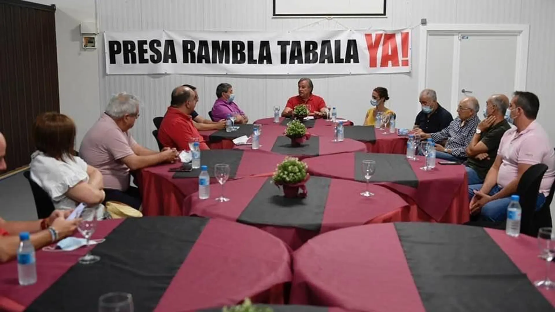 La Plataforma cívica rambla de Tabala exige “urgentemente” que la CHS ponga en marcha la Presa de Tabala