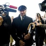 David Beckham abandona el palacio de Westminster después de dar su último adiós a la reina Isabel II