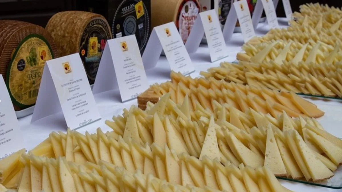 Algunos de los quesos que se puedieron disfrutar en la Fromago Cheese Experience