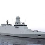 Primer diseño de la futura corbeta europea presentado por la italiana Ficantiere