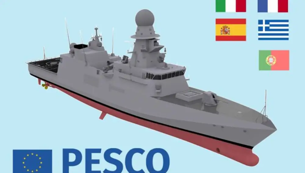 Recreación con las banderas de los países que participan en el proyecto