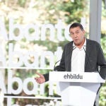 El coordinador general de EH Bildu, Arnaldo Otegi,