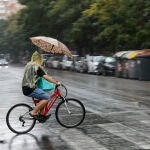 Alerta amarilla por lluvia en el litoral sur de Valencia y norte de Alicante