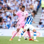 Martín Zubimendi con la Real Sociedad.