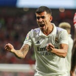 Dani Ceballos con el Real Madrid.