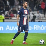 Sergio Ramos, en uno de los últimos partidos del PSG