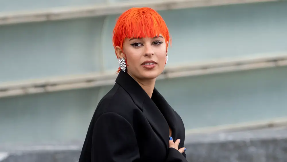 Dora Postigo durante la presentación de la película "Rainbow" en el festival de cine de San Sebastián