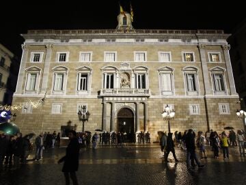 Una imagen del Palau de la Generalitat