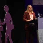 La consejera de Fomento, Articulación del Territorio y Vivienda, Marifrán Carazo, en la inauguración de las Jornadas Nacionales de Seguridad Vial, que se celebran en Málaga. ALEX ZEA/EUROPA PRESS