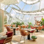 Así es el nuevo restaurante de Louis Vuitton en Seúl.