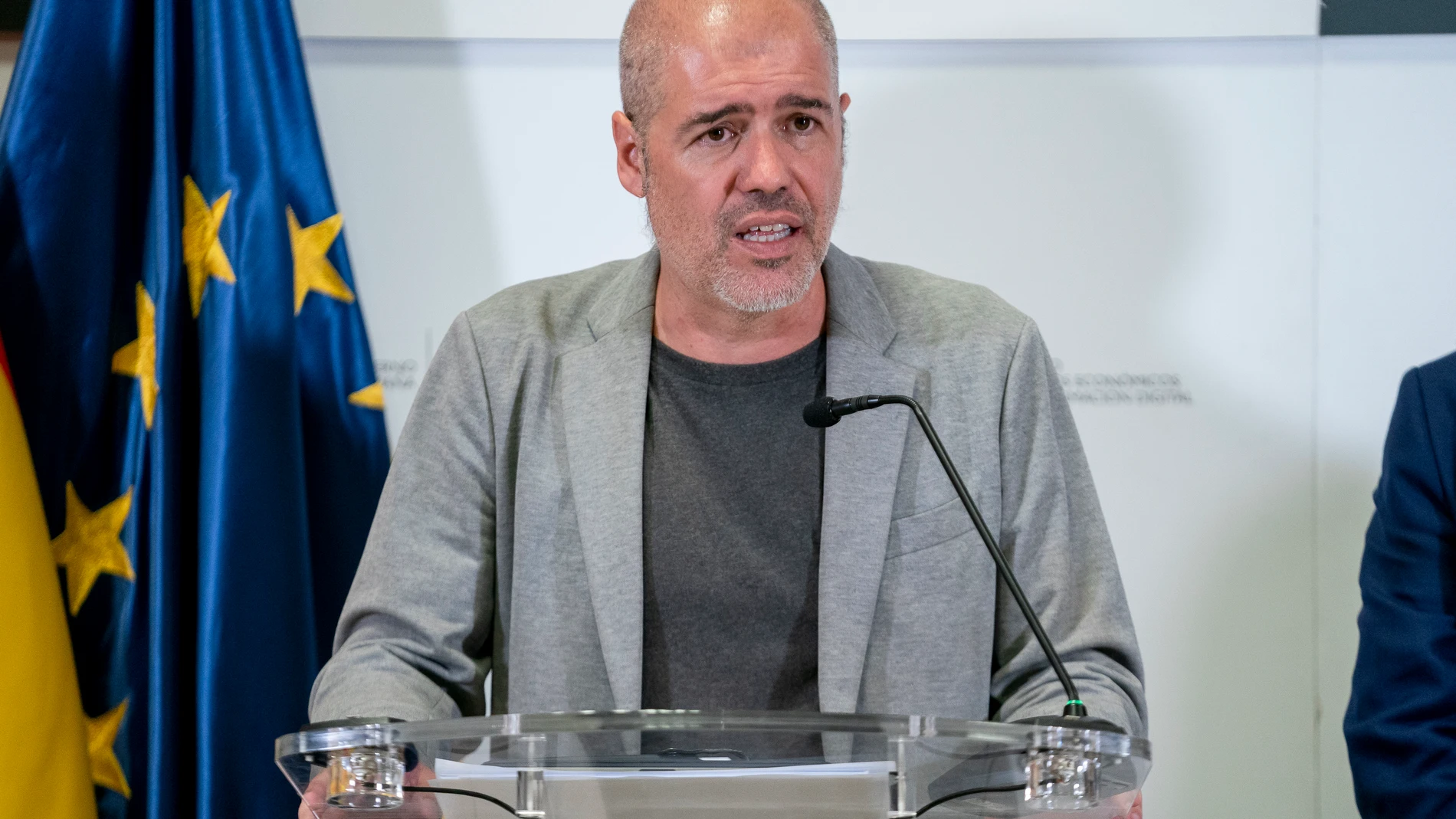 El secretario general de Comisiones Obreras (CC OO), Unai Sordo