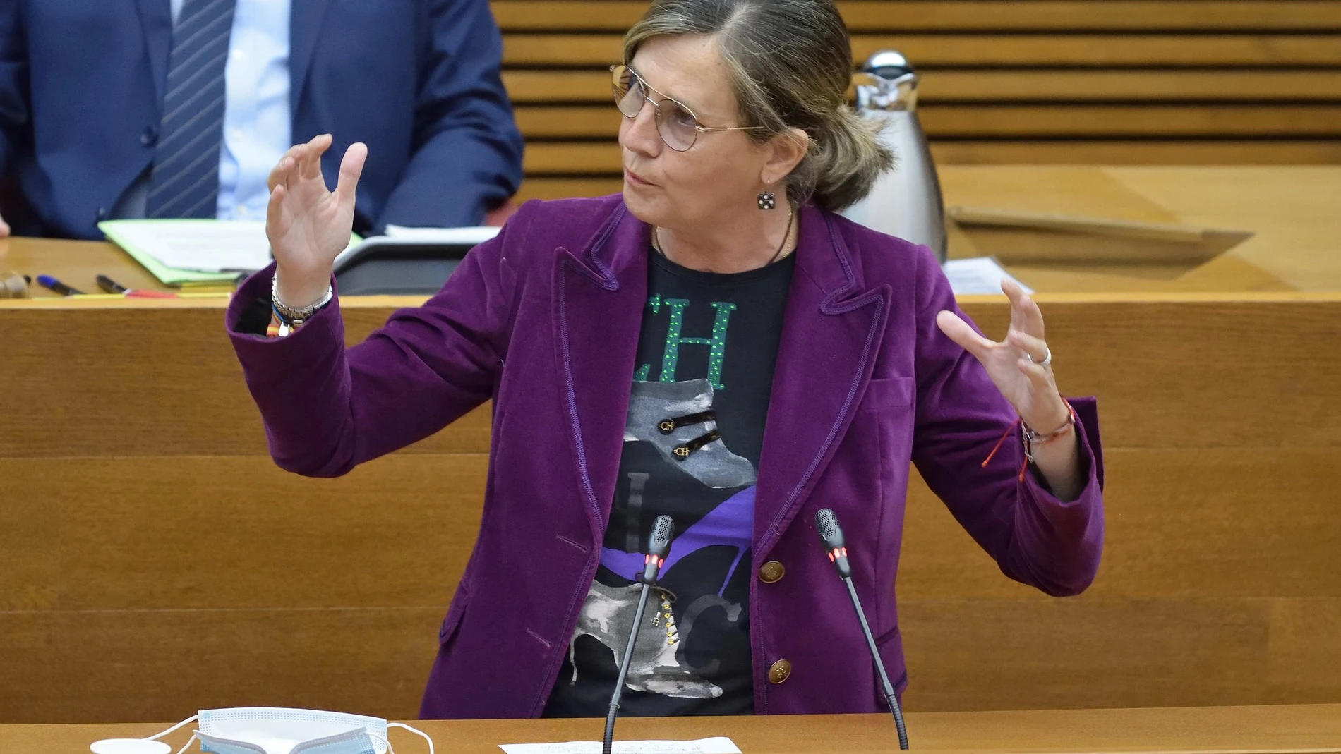 La portavoz adjunta del GPP, Elena Bastidas
