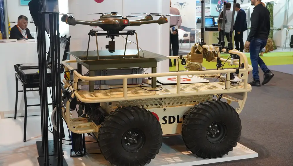 UGV de SDLE en UNVEX.