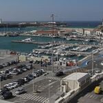 Vista del Puerto de Tarifa. EMERGENCIAS 112 ANDALUCÍA
