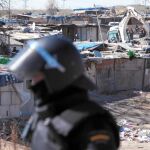 Imagen de uno de los operativos contra la droga en la Cañada Real