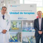 César Gómez Derch, gerente del Hospital Infantil Niño Jesús y Lorenzo Cooklin, director general de la Fundación Mutua Madrileña