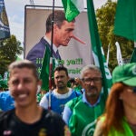 Decenas de miles de empleados públicos de toda España convocados por la Central Sindical Independiente y de Funcionarios (CSIF)