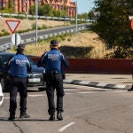 Controles de la Policía Municipal en Madrid