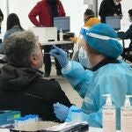 Realización de un test para controlar el Covid en la Comunidad de Madrid