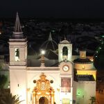 Imagen de la parroquia de la Asunción de Almonte, en Huelva