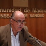 El viceconsejero de Salud Pública y Plan COVID-19 de la Comunidad de Madrid, Antonio Zapatero