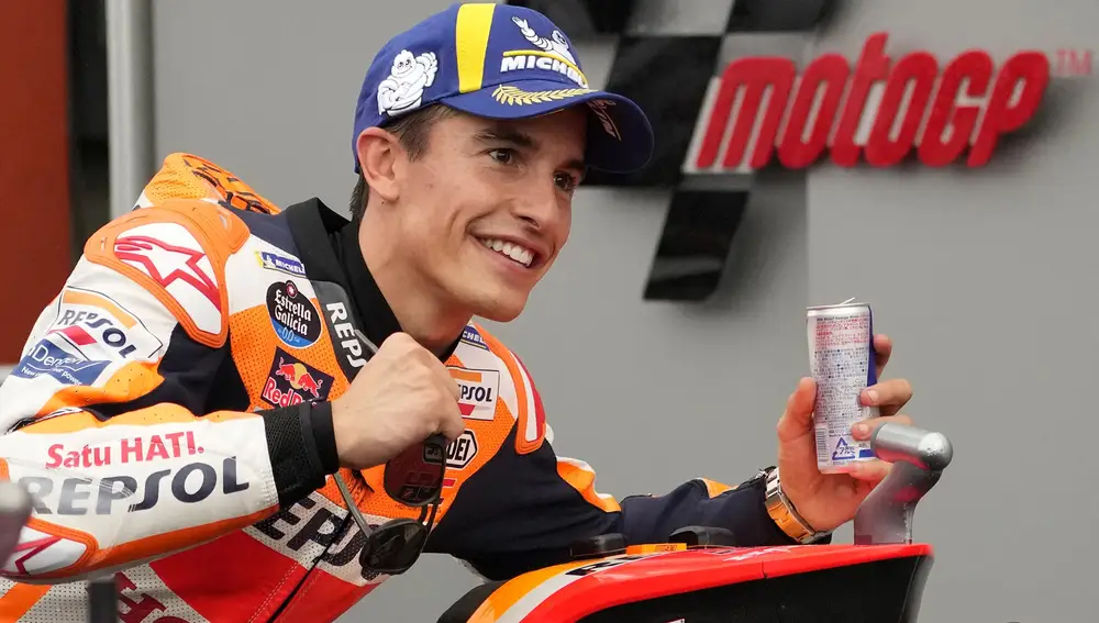 Márquez, durante un evento