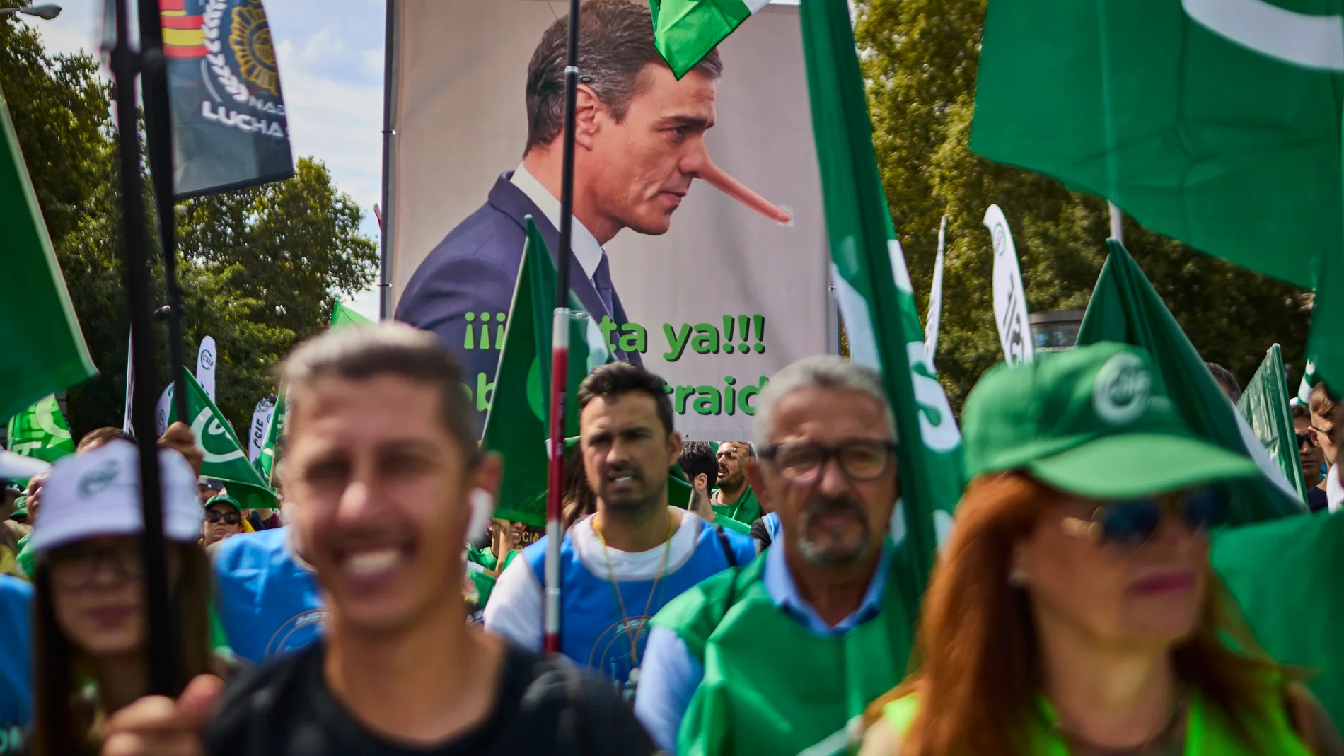 Decenas de miles de empleados públicos de toda España convocados por la CSIF se manifestaron hace apenas dos semanas