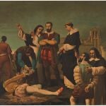 Pintura de Antonio Gisbert, "Los Comuneros"