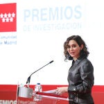 La presidenta de la Comunidad de Madrid, Isabel Díaz Ayuso