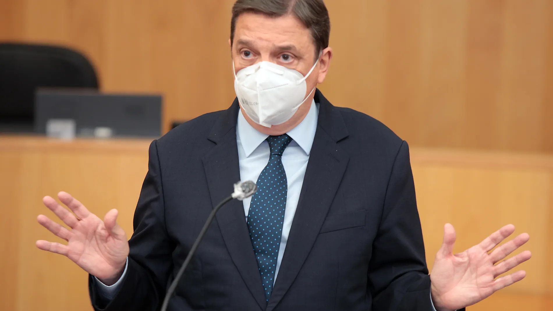 El ministro de Agricultura, Pesca y Alimentación, Luis Planas