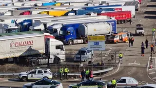 Camioneros embolsados en áreas de servicio de Jaén Camioneros embolsados en áreas de servicio de Jaén
