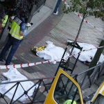 Cadáveres en Usera tras el asesinato
