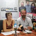 Eva Martínez y Fran Muñoz, de Más Madrid, en una imagen de archivo