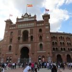 Imagen de la plaza de toros de Las Ventas, en Madrid