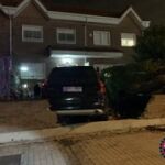 Accidente de un coche en Valdemoro