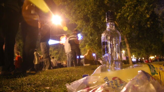Botellón en Madrid