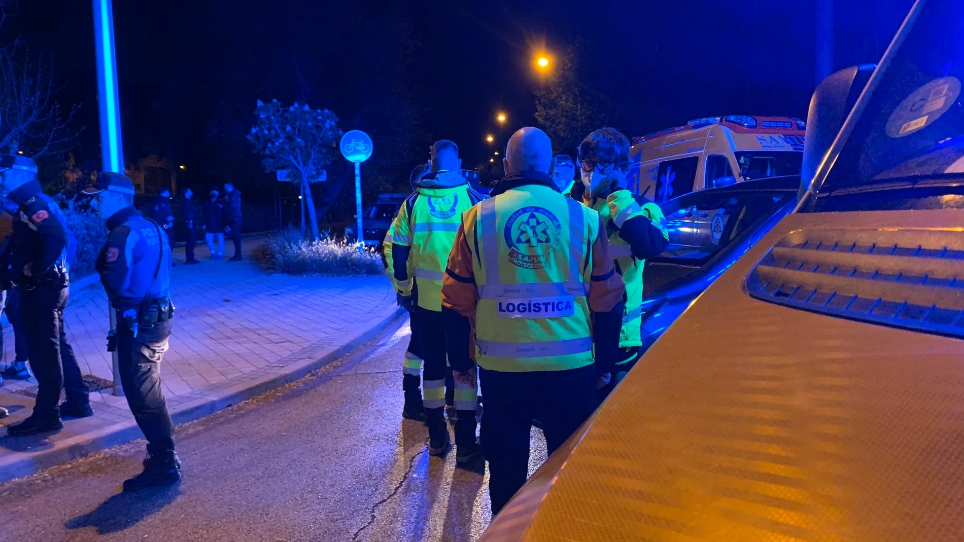Detenidos dos menores por la agresión de anoche en Villaverde, posiblemente relacionada con bandas latinas