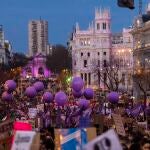 Manifestacion por el 8M en Madrid