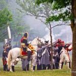 Recreación histórica de una batalla