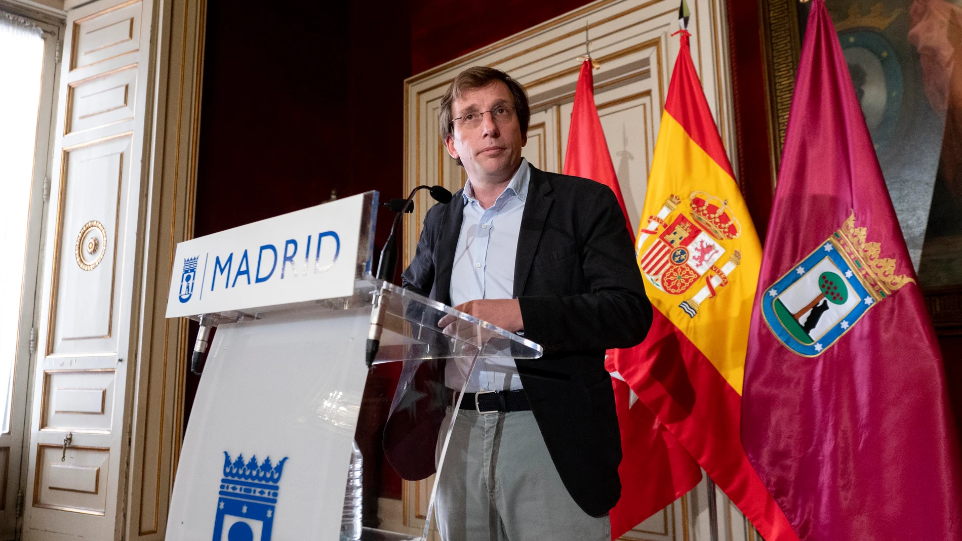 El alcalde de Madrid, José Luis Martínez-Almeida