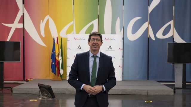 Juan Marín (Cs) está al frente de la Consejería de Turismo, Regeneración, Justicia y Administración Local