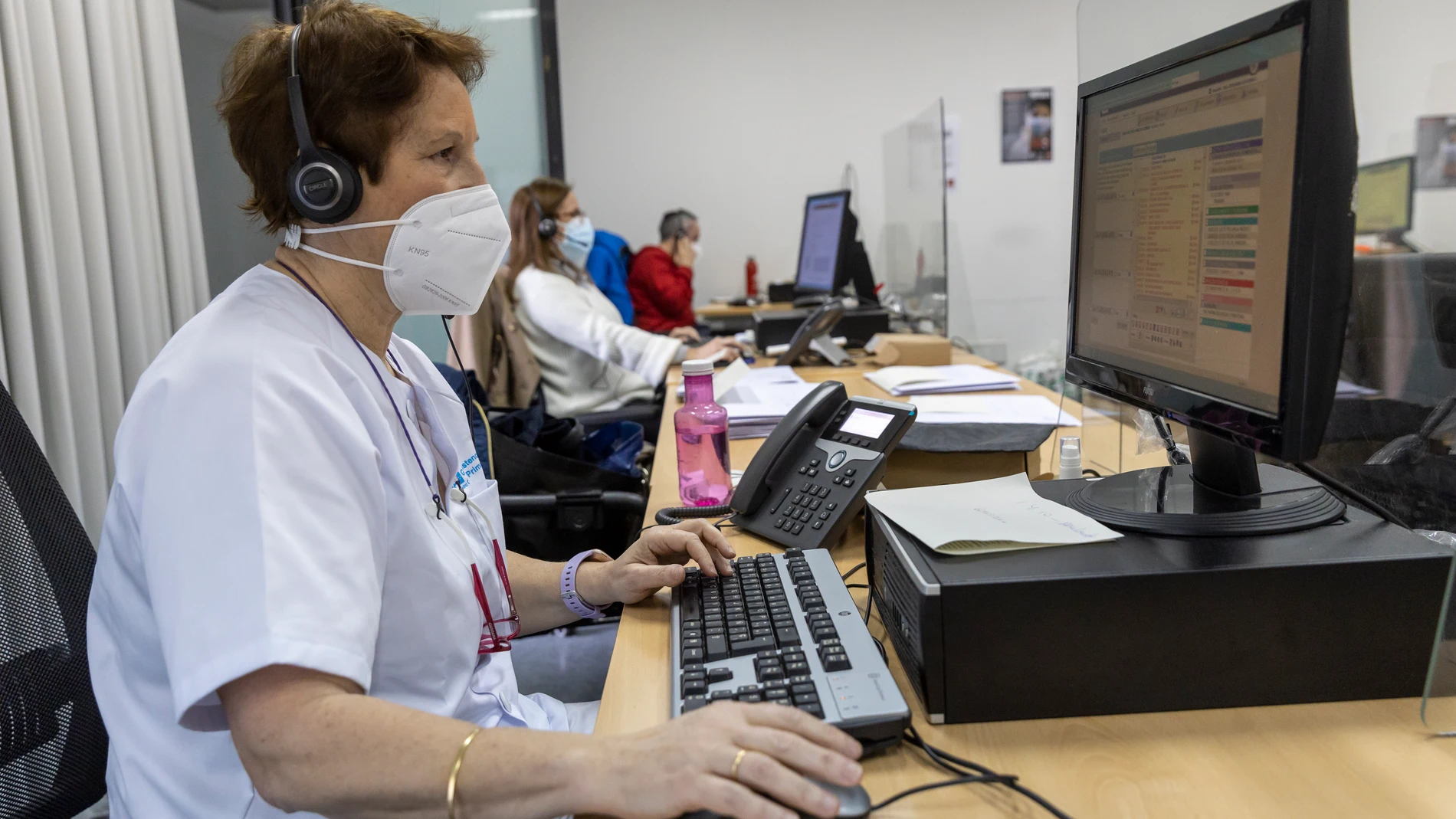 Un centro de salud en la Comunidad de Madrid