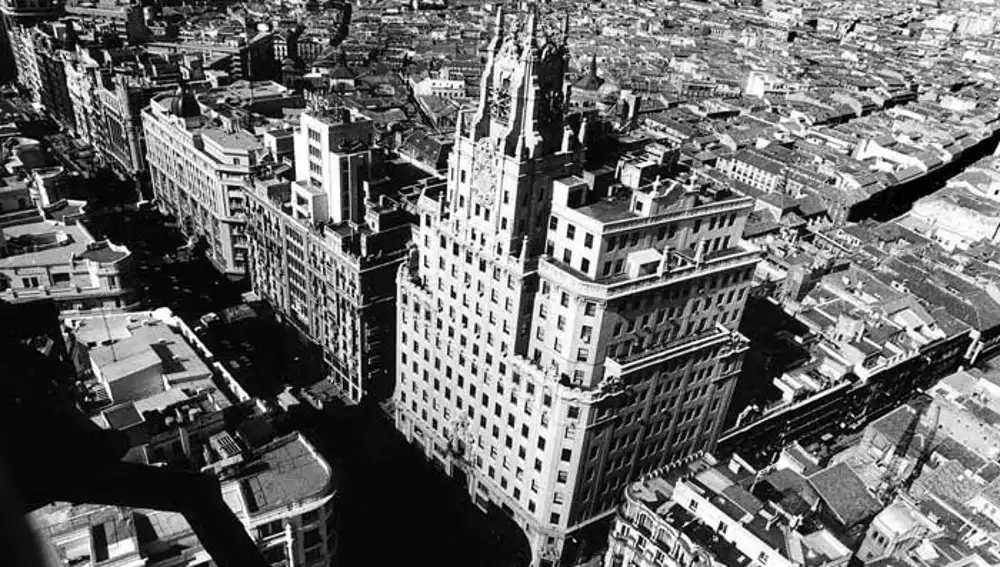 Imagen del Edificio Telefónica en Gran Vía