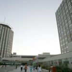 Fachada del Hospital de La Paz