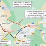 Las obras en la A-6 volverán a provocar cortes la semana que viene.