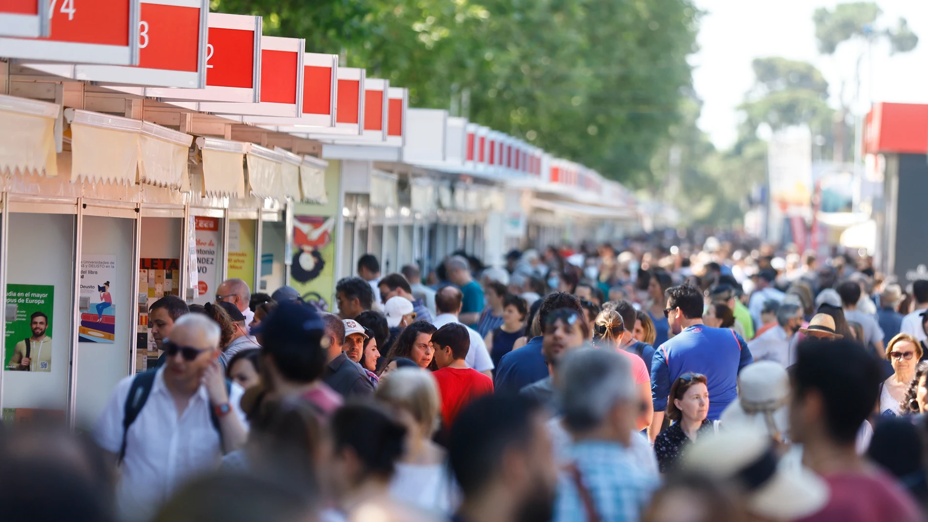 Imagen de la Feria del Libro de Madrid