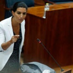 La portavoz de Vox en la Asamblea de Madrid, Rocío Monasterio